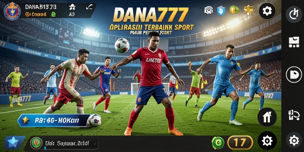 Screenshot DANA777 menampilkan gameplay olahraga yang mengasyikkan dan interaktif.