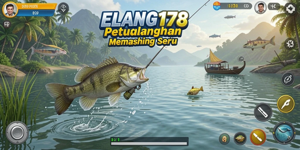 Pengalaman seru menangkap ikan di ELANG178 dengan grafis menawan.