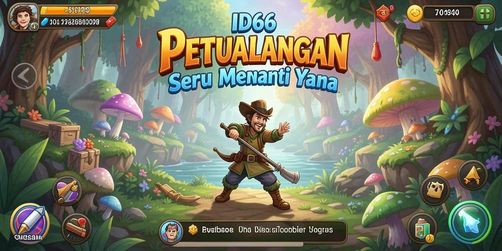 Tampilan gameplay menakjubkan dari ID66 yang penuh aksi.