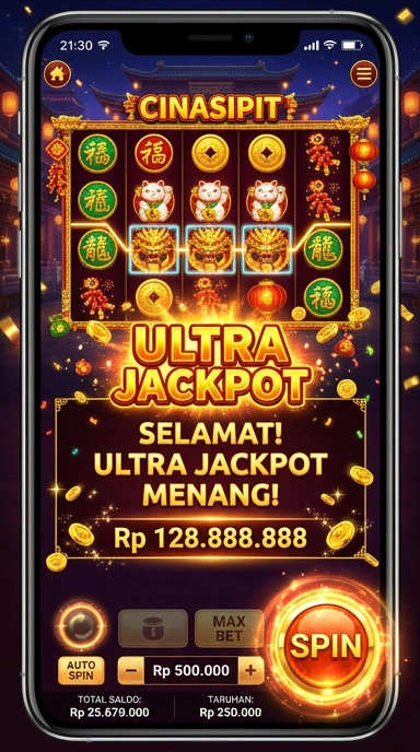 Screenshot dari antarmuka cinasipit yang user-friendly.